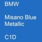 Preview: BMW, Misano Blue Metallic, C1D.